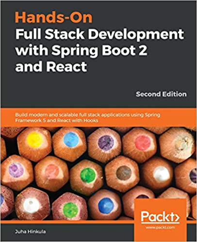 Full Stack Development with Spring Boot 2 and React