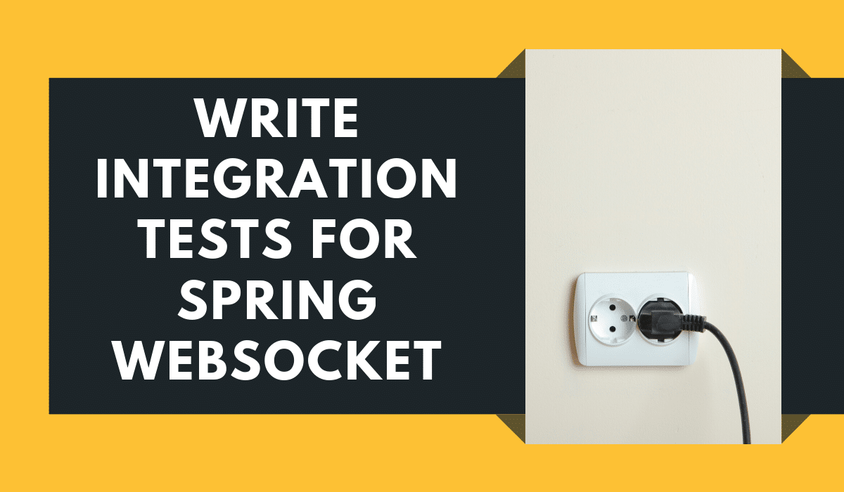 Integration test spring